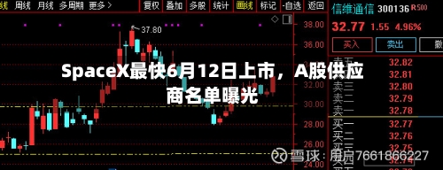 SpaceX最快6月12日上市，A股供应商名单曝光
