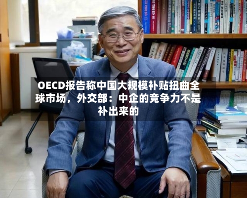 OECD报告称中国大规模补贴扭曲全球市场，外交部：中企的竞争力不是补出来的