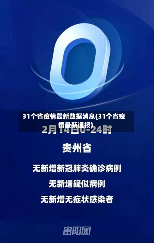 31个省疫情最新数据消息(31个省疫情最新通报)