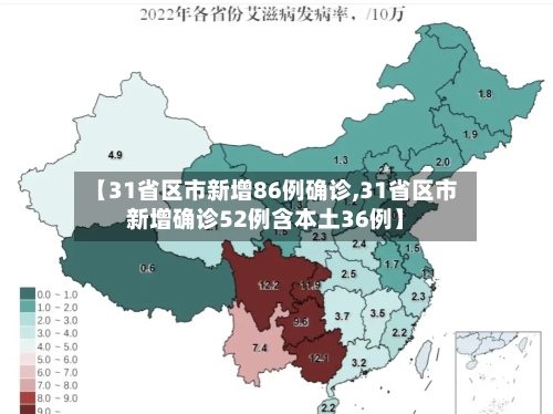 【31省区市新增86例确诊,31省区市新增确诊52例含本土36例】