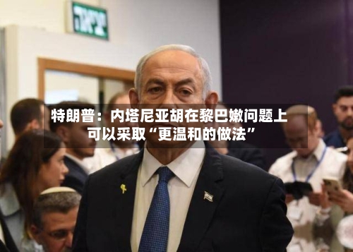 特朗普：内塔尼亚胡在黎巴嫩问题上可以采取“更温和的做法	”-第3张图片