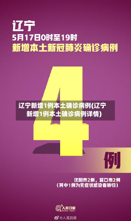 辽宁新增1例本土确诊病例(辽宁新增1例本土确诊病例详情)-第3张图片