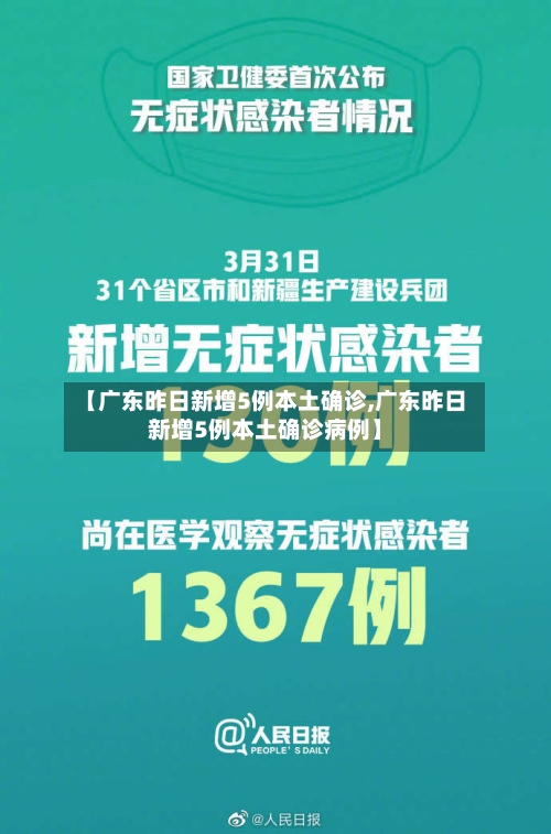 【广东昨日新增5例本土确诊,广东昨日新增5例本土确诊病例】-第3张图片
