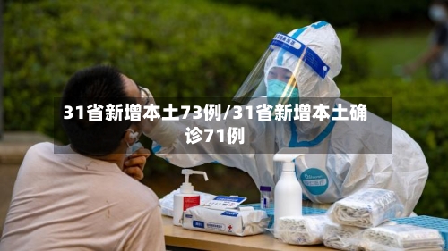 31省新增本土73例/31省新增本土确诊71例