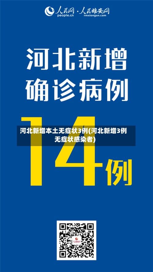 河北新增本土无症状3例(河北新增3例无症状感染者)-第3张图片