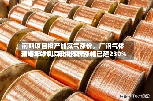 前期项目投产加氦气涨价	，广钢气体上半年净利同比比较高预增138%，年内股价涨幅已超230%-第3张图片