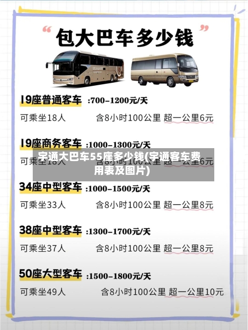 宇通大巴车55座多少钱(宇通客车费用表及图片)-第1张图片