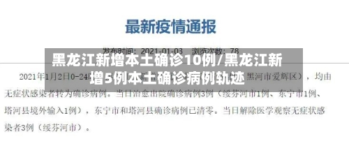 黑龙江新增本土确诊10例/黑龙江新增5例本土确诊病例轨迹-第1张图片
