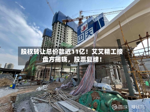 股权转让总价款近11亿！艾艾精工接盘方揭晓，股票复牌！-第2张图片
