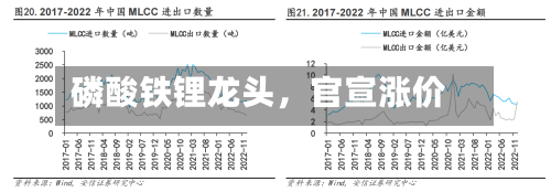 磷酸铁锂龙头，官宣涨价-第3张图片