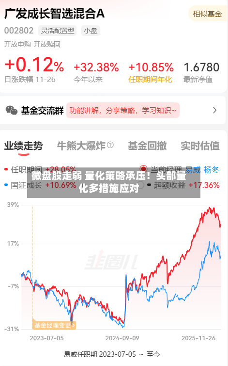 微盘股走弱 量化策略承压!头部量化多措施应对-第3张图片