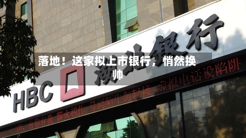 落地！这家拟上市银行	，悄然换帅-第3张图片