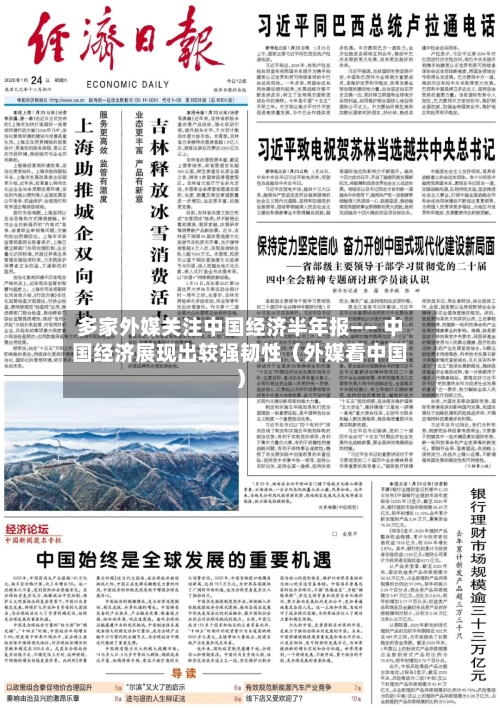 多家外媒关注中国经济半年报—— 中国经济展现出较强韧性(外媒看中国)-第3张图片