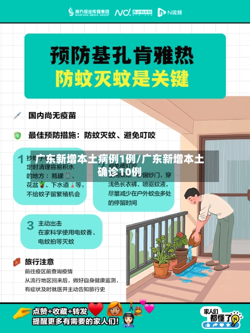 广东新增本土病例1例/广东新增本土确诊10例