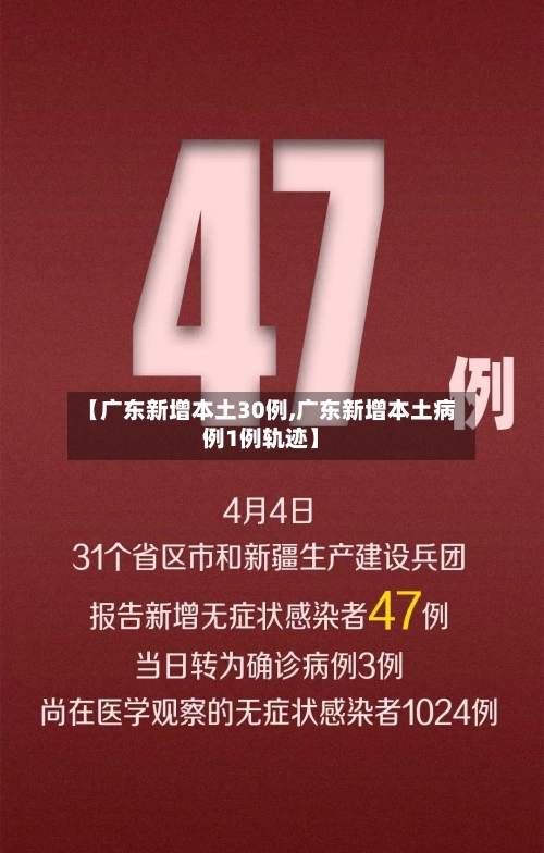 【广东新增本土30例,广东新增本土病例1例轨迹】-第2张图片