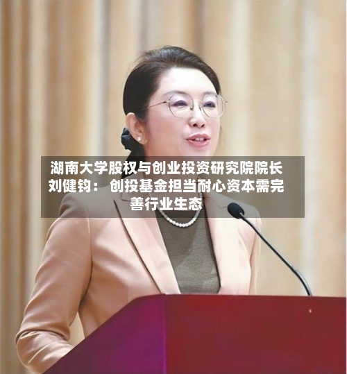 湖南大学股权与创业投资研究院院长刘健钧: 创投基金担当耐心资本需完善行业生态-第2张图片