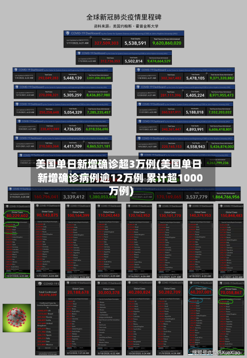 美国单日新增确诊超3万例(美国单日新增确诊病例逾12万例 累计超1000万例)-第3张图片