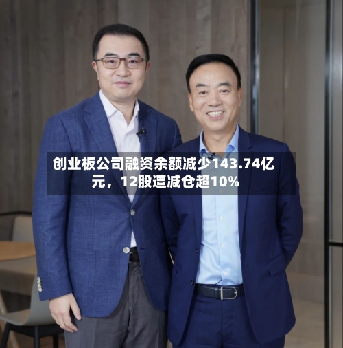 创业板公司融资余额减少143.74亿元，12股遭减仓超10%-第2张图片