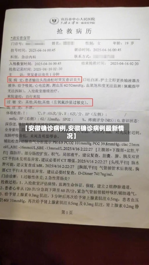 【安徽确诊病例,安徽确诊病例最新情况】-第2张图片