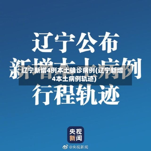 辽宁新增4例本土确诊病例(辽宁新增4本土病例轨迹)-第3张图片
