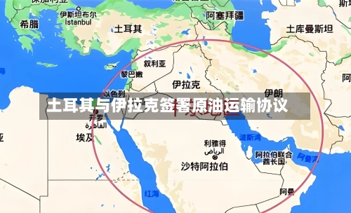 土耳其与伊拉克签署原油运输协议