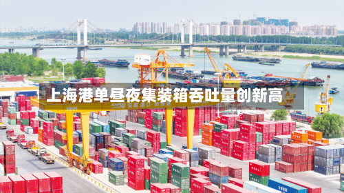 上海港单昼夜集装箱吞吐量创新高