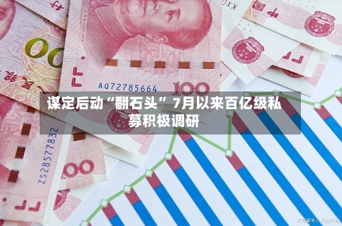 谋定后动“翻石头” 7月以来百亿级私募积极调研-第2张图片