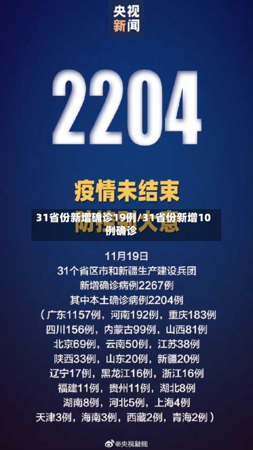 31省份新增确诊19例/31省份新增10例确诊-第3张图片