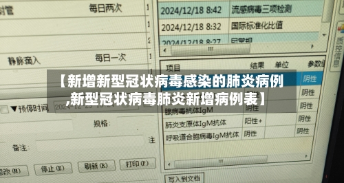 【新增新型冠状病毒感染的肺炎病例,新型冠状病毒肺炎新增病例表】-第2张图片