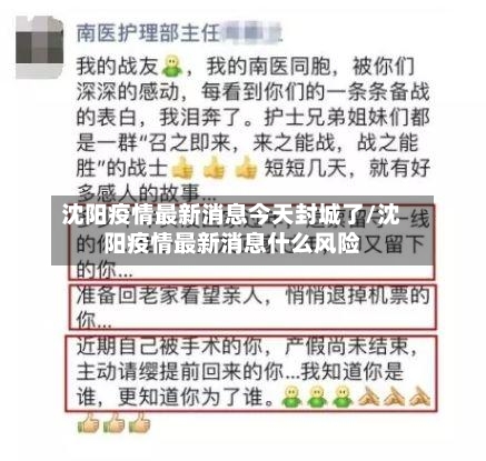 沈阳疫情最新消息今天封城了/沈阳疫情最新消息什么风险-第2张图片