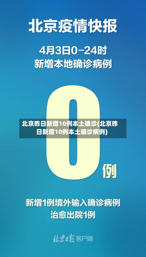 北京昨日新增10例本土确诊(北京昨日新增10例本土确诊病例)-第2张图片