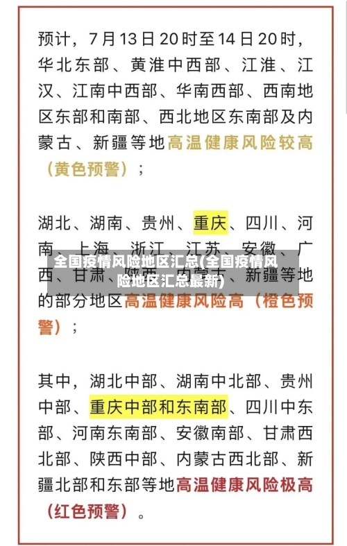全国疫情风险地区汇总(全国疫情风险地区汇总最新)-第2张图片