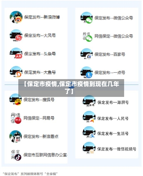 【保定市疫情,保定市疫情到现在几年了】