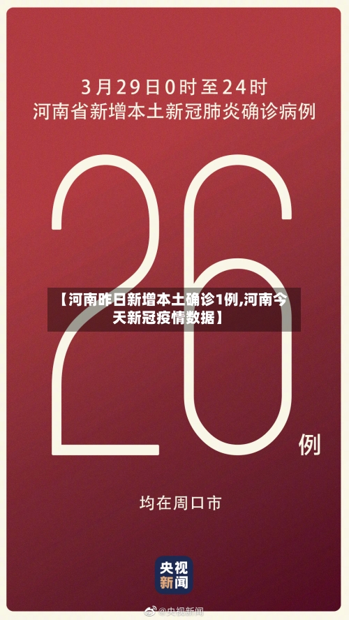 【河南昨日新增本土确诊1例,河南今天新冠疫情数据】-第3张图片