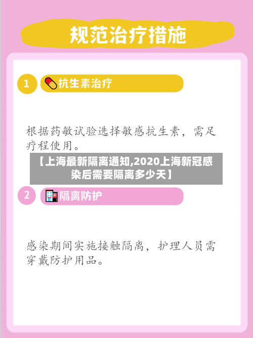 【上海最新隔离通知,2020上海新冠感染后需要隔离多少天】