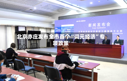 北京亦庄发布全市首个“词元经济	”专项政策-第3张图片