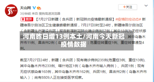 河南昨日增13例本土/河南今天新冠疫情数据