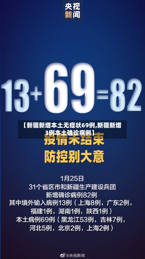 【新疆新增本土无症状69例,新疆新增3例本土确诊病例】-第3张图片