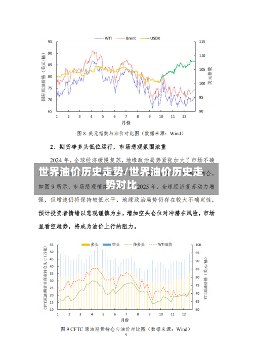 世界油价历史走势/世界油价历史走势对比