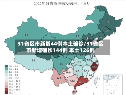 31省区市新增44例本土确诊/31省区市新增确诊144例 本土126例-第2张图片