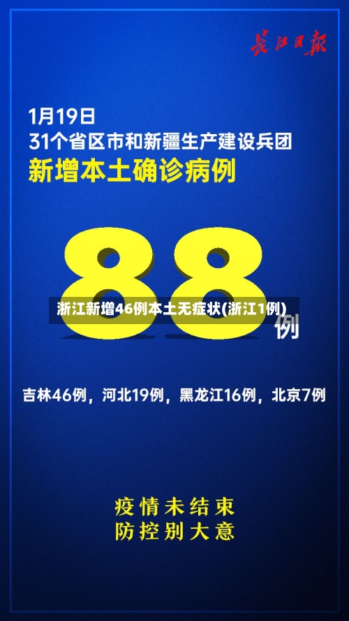 浙江新增46例本土无症状(浙江1例)-第2张图片