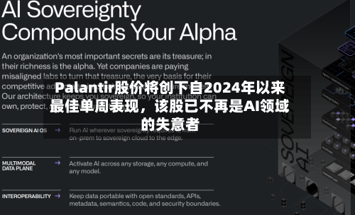 Palantir股价将创下自2024年以来最佳单周表现，该股已不再是AI领域的失意者