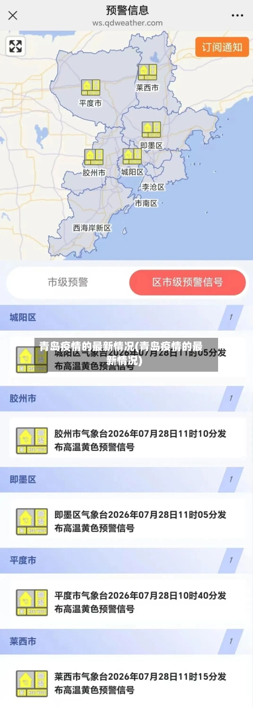 青岛疫情的最新情况(青岛疫情的最新情况)