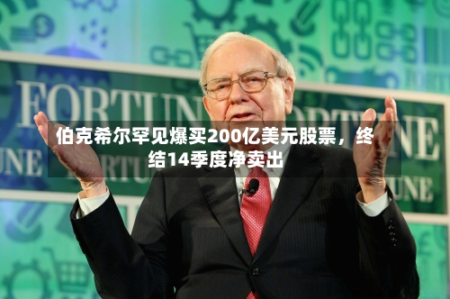 伯克希尔罕见爆买200亿美元股票	，终结14季度净卖出-第2张图片