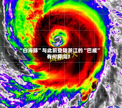 “白海豚”与此前登陆浙江的“巴威”有何异同？-第2张图片
