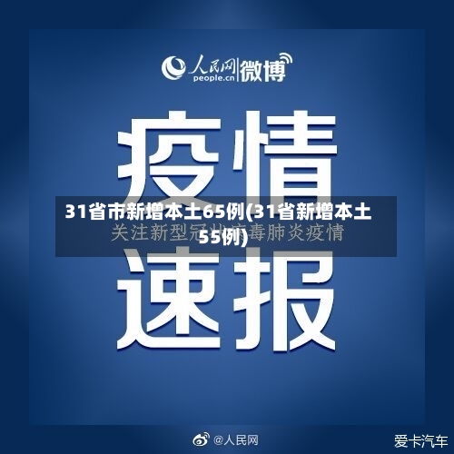 31省市新增本土65例(31省新增本土55例)