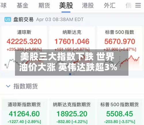 美股三大指数下跌 世界油价大涨 英伟达跌超3%-第2张图片