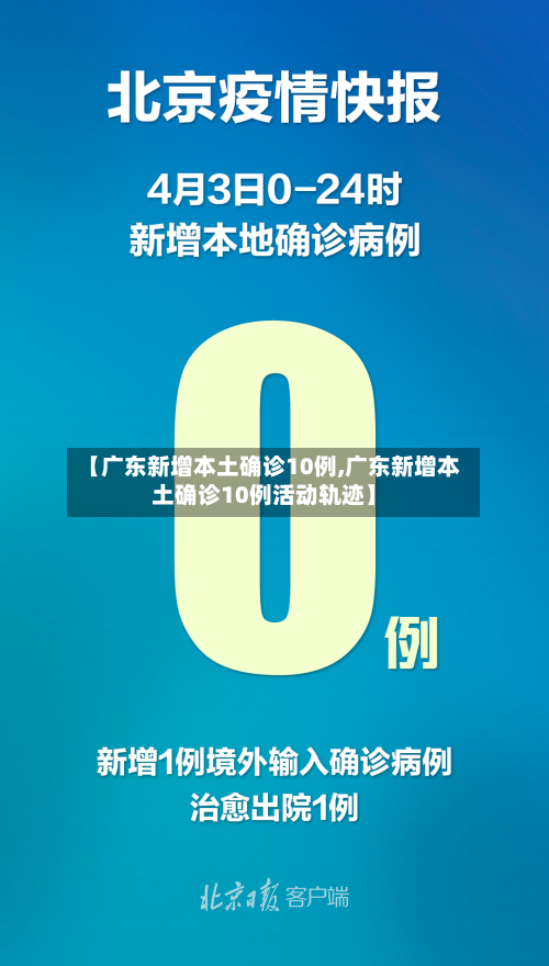 【广东新增本土确诊10例,广东新增本土确诊10例活动轨迹】-第2张图片