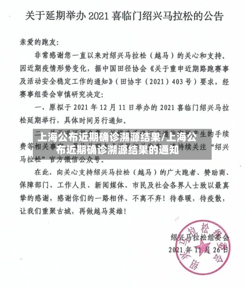 上海公布近期确诊溯源结果/上海公布近期确诊溯源结果的通知-第2张图片
