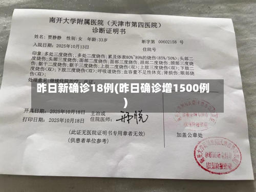 昨日新确诊18例(昨日确诊增1500例)-第2张图片